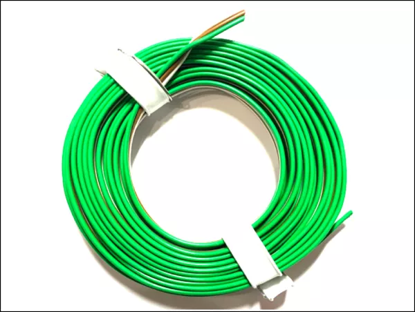 3-adriges Standart-Kabel 0,14mm² grün-braun-weiß