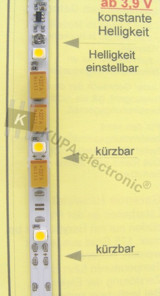 Wagenbeleuchtung, 280mm, warmweiss, 2er Set