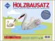Pebaro 852/4 Holzbausatz "Schwan" mittelschwer