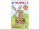 Pebaro 873 Holzbausatz Windmühle mittelschwer