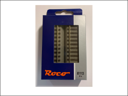 Roco 61113 H0 geoLINE (mit Bettung) Gerades Gleis 100mm -Auslaufartikel-