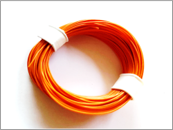 Litze 0,14 mm² 10 Meter Ring Orange