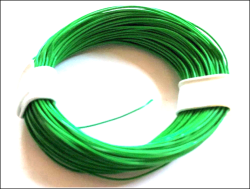 Litze 0,14 mm² 10 Meter Ring Grün