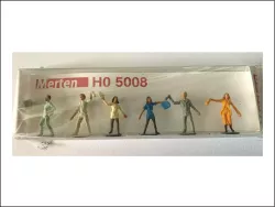 Merten 5008 Abfall-Entsorger 6 Figuren H0