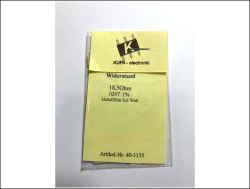 Metallschicht-Widerstände 1K5Ohm