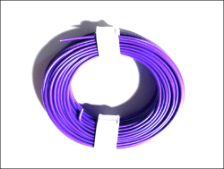 Litze 0,14 mm² 10 Meter Ring Violett