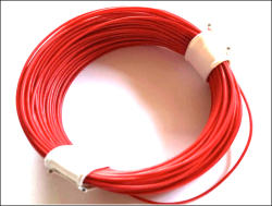 Litze 0,14 mm² 10 Meter Ring Rot