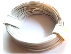 Litze 0,14 mm² 10 Meter Ring Weiß