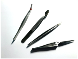BASETech 2108046 Pinzetten-Set 4 TLG.