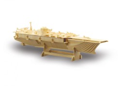 Pebaro 872 Holzbausatz Flugzeugträger schwer