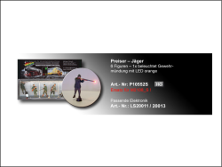 Preiser - Jäger - Spur H0