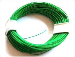 Kabel/Schaltdraht 0,5 mm² Grün 10 Meter