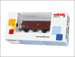 Märklin 4411 H0 Start up - Gedeckter Güterwagen - mit leuchtender Zugschlusslaterne