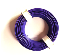 Kabel/Schaltdraht 0,5 mm² Violett 10 Meter