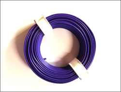 Kupfer-Schaltdraht 0,5 mm Violett 10 Meter