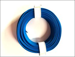 Kabel/Schaltdraht 0,5 mm² Blau 10 Meter