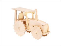 851/1 Holzbausatz Traktor leicht