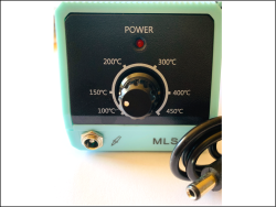 Mini-Lötstation MLS-98 100 - 450 GradCelsius, regelbar, grau