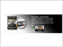 LD044 Fensterdeko "LED-Backlight"