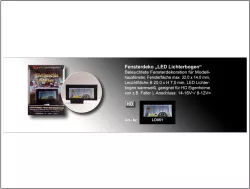 LD051 Fensterdeko "LED Lichterbogen"