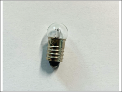 Glühlampe E10 11mm Kopf klar Glühbirne 3,5V / 0,2 A (200mA)  10 Stück