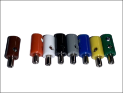 Querlochstecker 2.6 mm orange 10 Stück